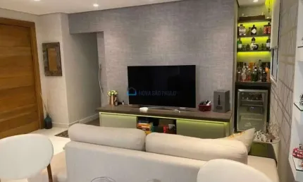 Apartamento ipiranga com 127m² 3 dormitórios 1 suítes  e 2 vagas.