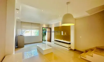 Casa, sobrado nova, com 170m2, 3 dorm 2 suítes, todas com  ar-condicionado split, super charmosa. ,