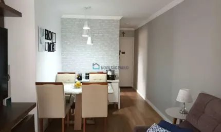 Apartamento à venda na vila guarani com 2 quartos e 1 vaga de garagem.