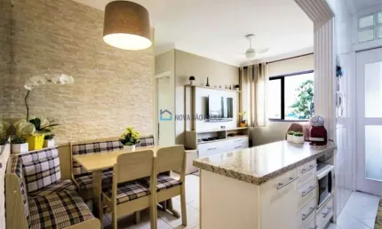 Jardim prudênia - apartamento - 50m² - 2 dormitórios - 1 banheiro - 1 vaga