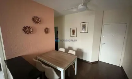 Apartamento 2 dormitórios (suíte)  55m2,1 vaga ,moema !