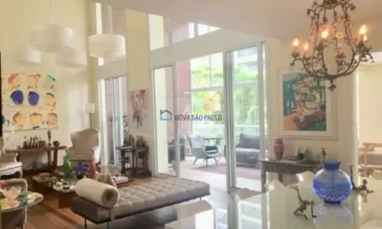 Campo belo / apartamento garden / 320m² / 1.200 metros do metro campo belo