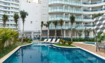 Apartamento c/ 1 dorm, 1 vaga, 42m², metrô República