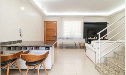 Casa em condomínio fechado com 3 quartos à venda na Rua Apeu, --, Vila Brasílio Machado, São Paulo