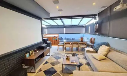 Cobertura Duplex 122m²  02 dormitórios 01 suíte 02 vagas - Vila Paulista - Jabaquara - São Paulo/SP