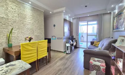 Apartamento Garden, ensolarado, pertinho do metrô Conceição na vila Guarani! Com quintal!!!