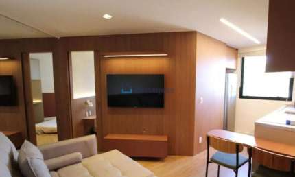 Apartamento - 1 Dormitório - 1 Vaga - Vila Nova Conceição com 37m²