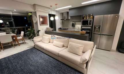 Apartamento com 103 metros Mobiliado - Vila Gumercindo