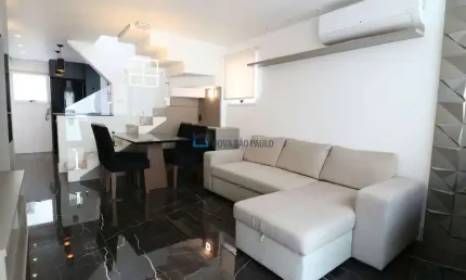 Apartamento duplex à venda ,2 dormitórios em pinheiros-sp.