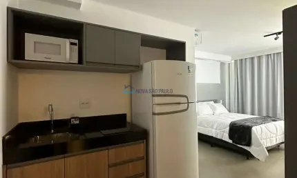 Studio 28m² , próximo ao Shopping Ibirapuera e metrô Eucaliptos - Moema