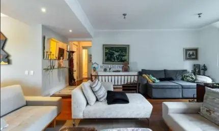 Moema pássaros, apartamento com 192m². 4 dormitórios. 2 vagas.