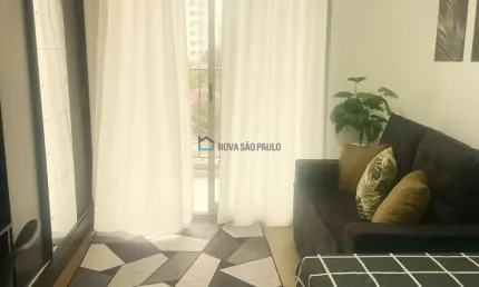 Apartamento studio a venda, metrô santos - imigrantes
