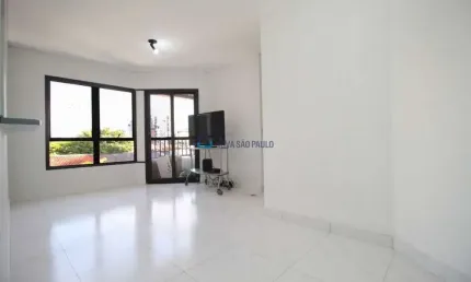 Apartamento à venda, na  Vila Nova Conceição, 50m²,  2 quartos, 1 vaga,