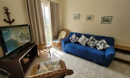 Apartamento 1 dormitório - 1 vaga, Lazer completo. Guarujá - Enseada
