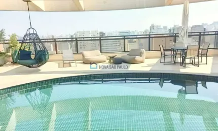 Flat com 1 quarto à venda na Rua Tenente Negrão, --, Itaim Bibi, São Paulo