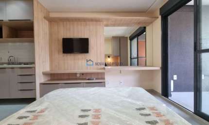 Stúdio Haus Mitre Brooklin - Totalmente mobiliado - Aceita pet!