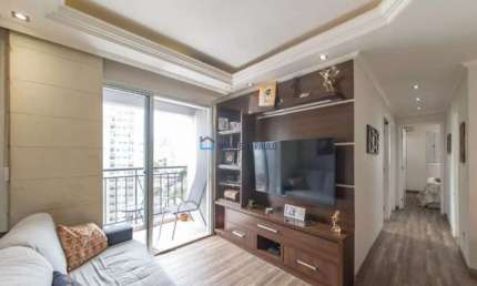 Apartamento com 70 metros, 2 vagas de garagem próximo ao metrô Alto do Ipiranga