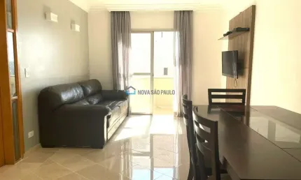 Apartamento 60m, 2 dormitórios, 1 vaga - 600m metro conceição