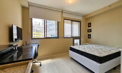 Studio novo a venda|Pronto e decorado / equipado|Brooklin|próximo Metrô