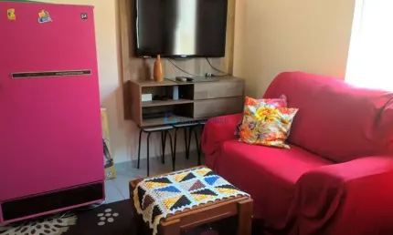 Kitnet à venda com 30m2 ,  porteira fechada, Vila Balnearia - Praia Grande