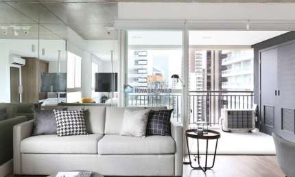 Apartamento em Cidade Monções com 62,17m² - 1 Dormitório - 1 Vaga