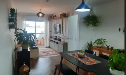 Apartamento com 2 dormitórios; 2 banheiros; 1 vaga - 65m² - a 400 metros do Metrô Santos Imigrantes