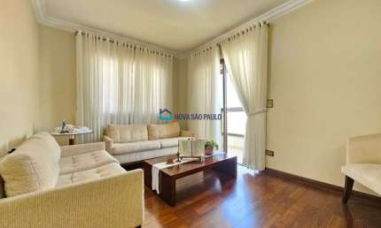 Apartamento amplo 140m2 - 3 dormitórios-1suíte-2 vagas a 900 metros Metrô Alto do Ipiranga