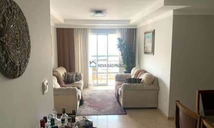 Apartamento 98m², 3 dormitórios, 2 suites e 2 vagas - Próximo ao Metrô Alto do Ipiranga