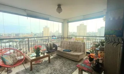 Apto 65m² seminovo, impecável, planejado, terraço gourmet! 1.800 m metrô sacomã