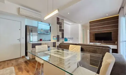 Apartamento 65m² 02 dormitórios 01 vaga  - Chácara Klabin