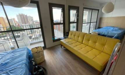 Studio mobiliado e equipado na Liberdade - Metro São Jaquim