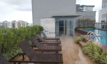 Apartamento com 1 quarto à venda na Avenida Indianópolis, --, Moema, São Paulo
