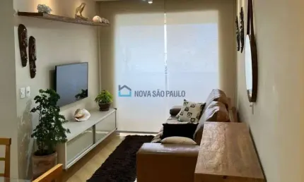 Apto  a venda na Vila Santa Teresa com 02 dormitórios e 1 vaga