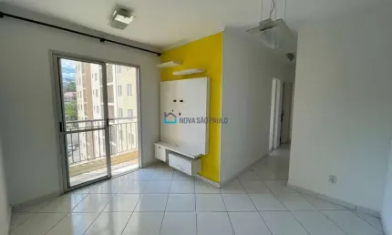 Apartamento com 02 dormitórios na região do jabaquara.