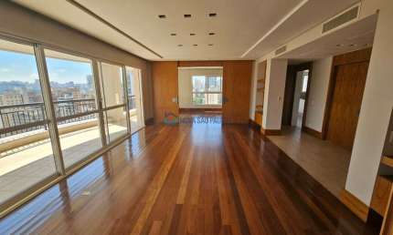 Apartamento em Moema Pássaro Nobre, com 310m², 03 suítes, 06 vagas, sala para vários ambientes