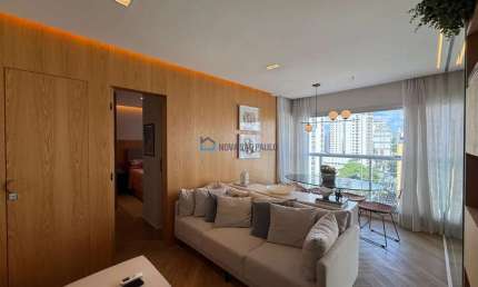 Aceita Pet!!! Apartamento semi mobiliado - 45M2 - AV JANDIRA, 268 - 500M para Shopping Ibirapuera.