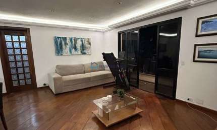 Apartamento VL Monumento com 109m², 2 vagas fixas, depósito, lazer, rua arborizada e tranquila.