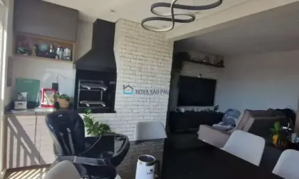 Apartamento pertinho do metrô saúde com varanda gourmet e 2 vagas de garagem!