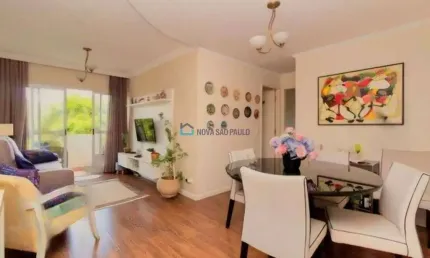 Apartamento  02 quartos 01 suíte  01 vaga - chácara inglesa - saúde