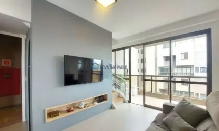 Duplex 72m² 02 dormitórios, sendo 2 suites, 02 vagas - Moema Índios