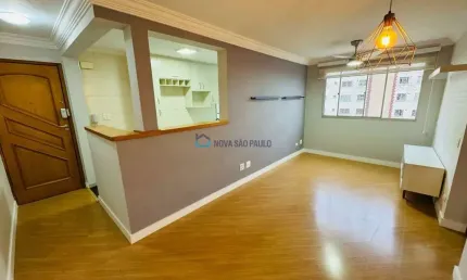 Apartamento 52m, 2 dormitórios, 1 vaga - 500m metro jabaquara
