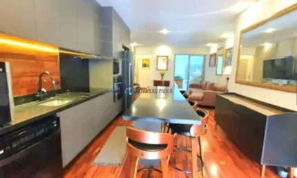 Apartamento garden 170 m² 02 suítes 02 vagas - moema