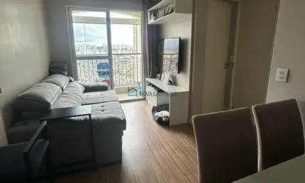 Apartamento 55m², 2 dormitórios, 1 suíte, 1 vaga - Vila Andrade