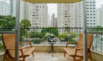 Apartamento com 3 quartos à venda na Avenida Rouxinol, --, Moema, São Paulo