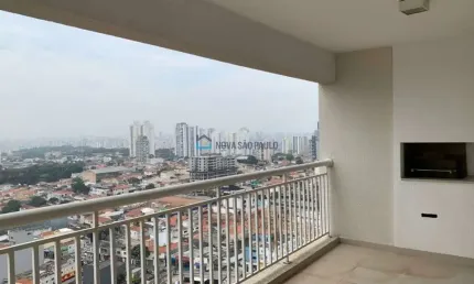 Apartamento à venda, com 127 m², 3 quartos, 2 vagas, varanda gourmet, metrô alto do ipiranga