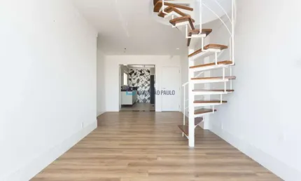 Cobertura duplex a venda em moema índios, com 182m²