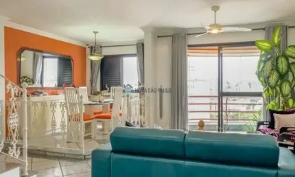 Vila monumento - cobertura duplex à venda 320m² 3 dormitórios e 3 vagas
