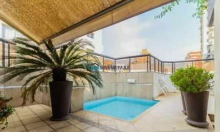 Cobertura Duplex Venda Moema, 340m² |2 suítes | 3 Vagas |Terraço com  Piscina e Churrasqueira.