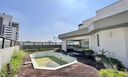 Cobertura duplex elegante em moema pássaros com 3 quartos, piscina e 3 vagas