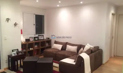 Apartamento com 02 vagas próximo metrô  santos imigrantes.